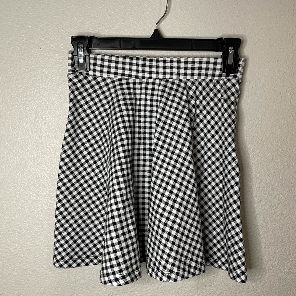 Checkered Skirt